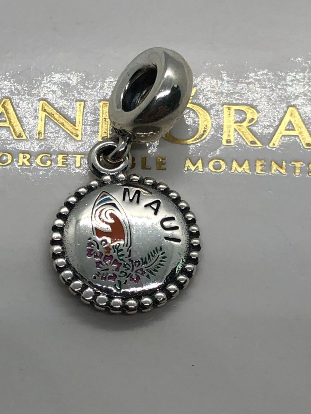 ✨🔥Pandora MAUI Beach Dangle Charm Travel Gift Pendant Sterling Silver
